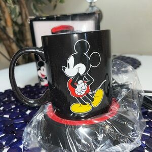Disney Mickey Mouse Mug Warmer with Mug by Select Brands 12oz New